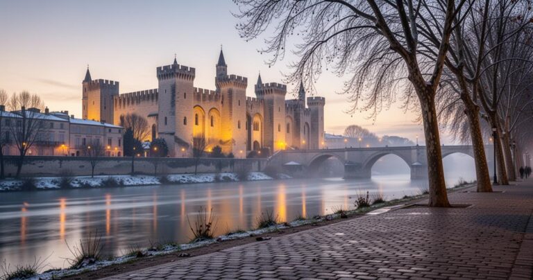 Que faire à Avignon en hiver : balade historique sur le célèbre Pont Saint-Bénézet