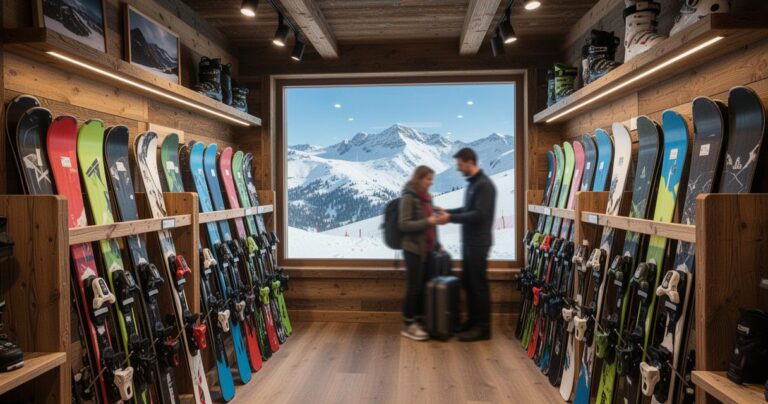 Magasins de location : où louer des skis à Val Thorens pour profiter des pistes alpines
