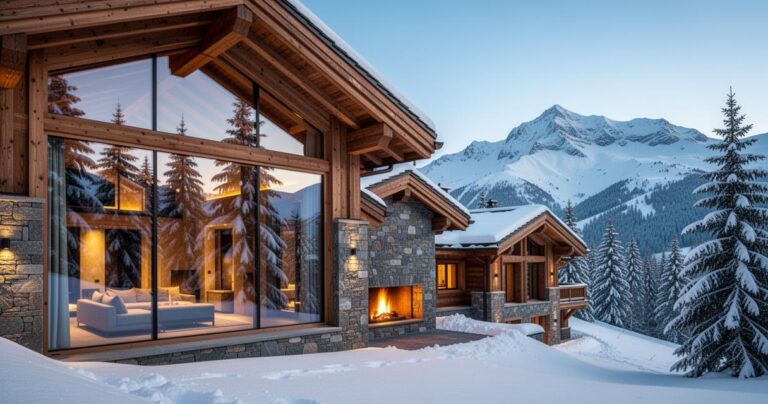 Évasion de luxe : séjourner dans un chalet à Méribel avec services premium et ski